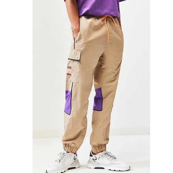 Adidas originals adiplore joggers with cargo pockets in khaki Clearance